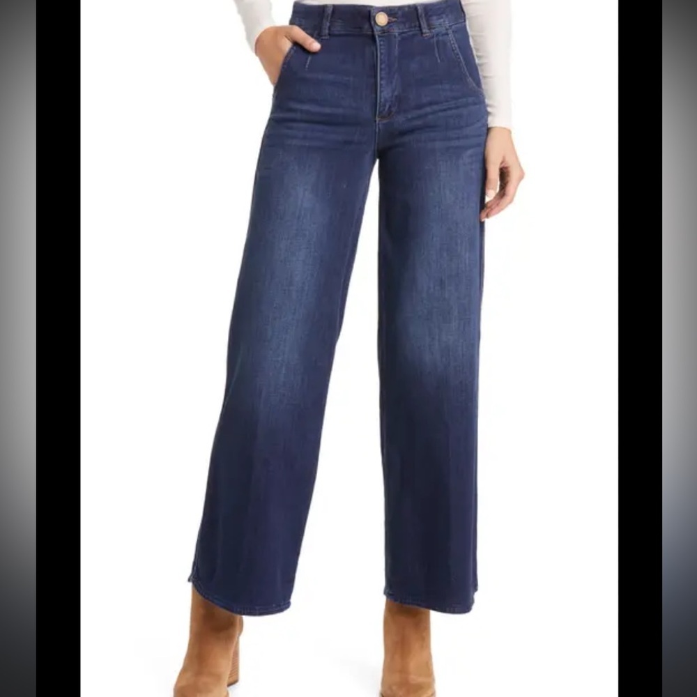 Women's  Wide Leg Crop Trouser